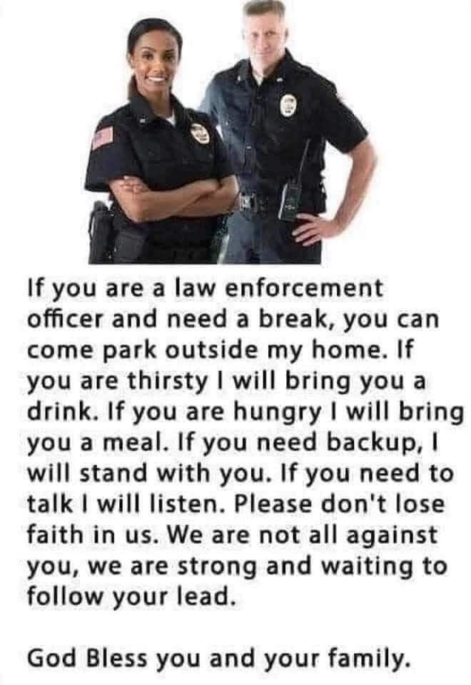 @OfficerTateDet @Bradfield_Law DEAR LAW ENFORCEMENT OFFICER . . . . . . .