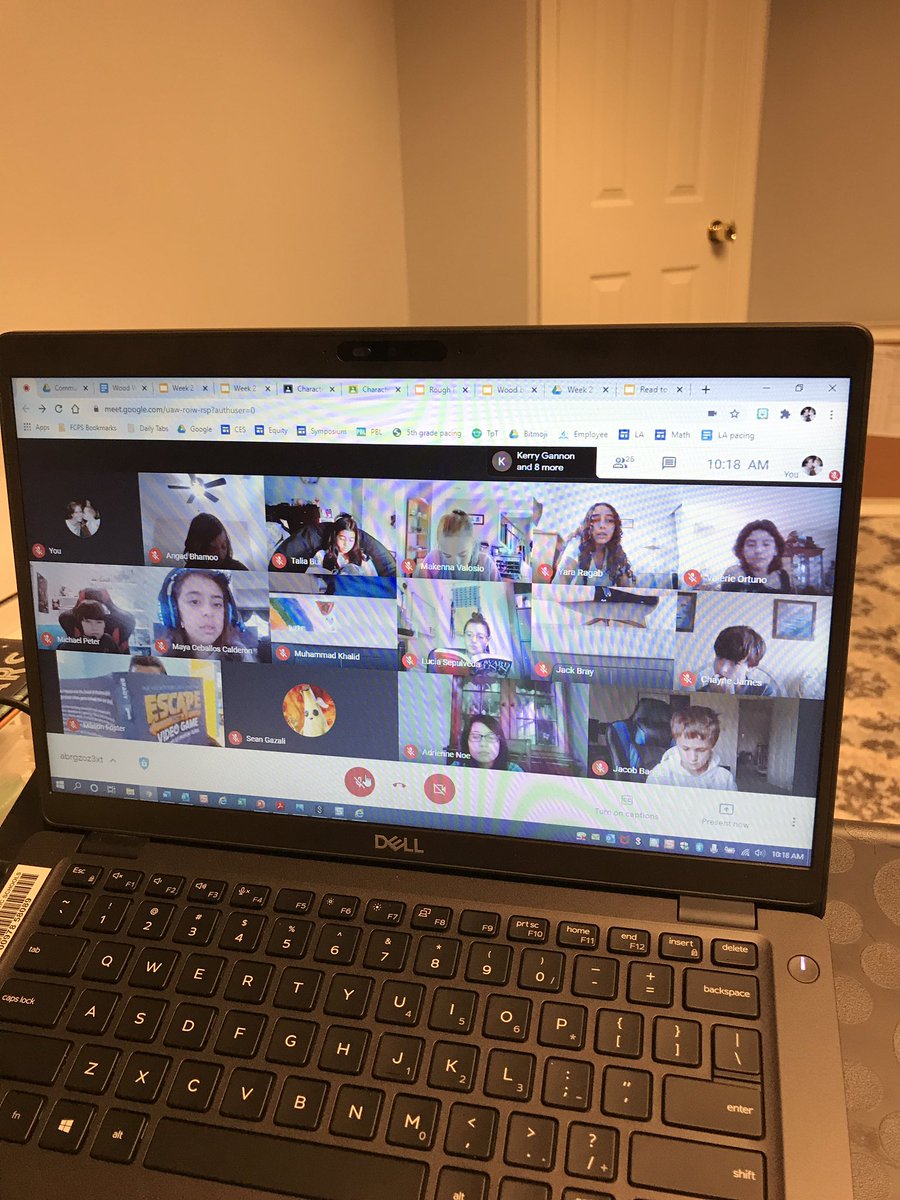 Building our stamina for reading independently in this virtual world! #togetherCES <a href="/centrevillees1/">Centreville ES</a>