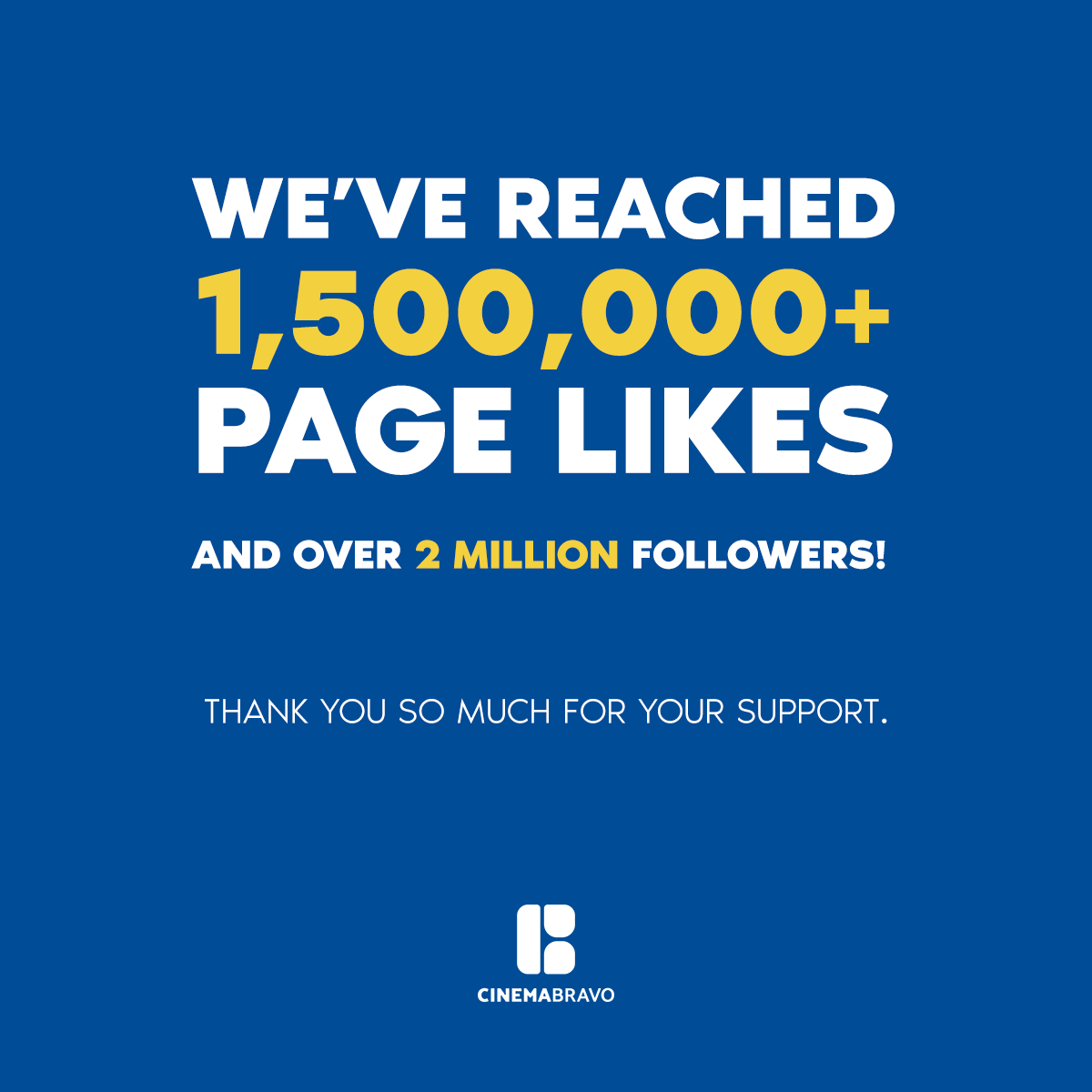 We are 1 Million LIKES on Facebook