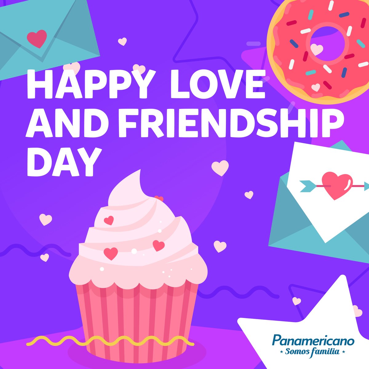 colpana's tweet image. ¡Celebremos como como familia el amor y la amistad! #PanamericanoSomosFamilia #LoveAndFriendshipDay💙💙