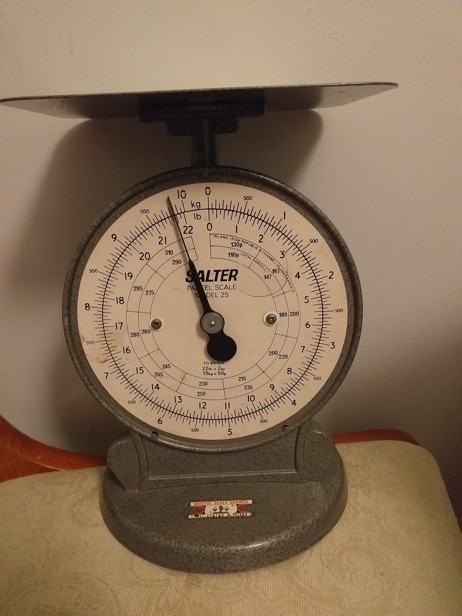 Well hello there brand new (but also old) addition to our heritage collection.  On a scale of 1 to 10, how awesome is this? Does anyone recognise these postage scales?