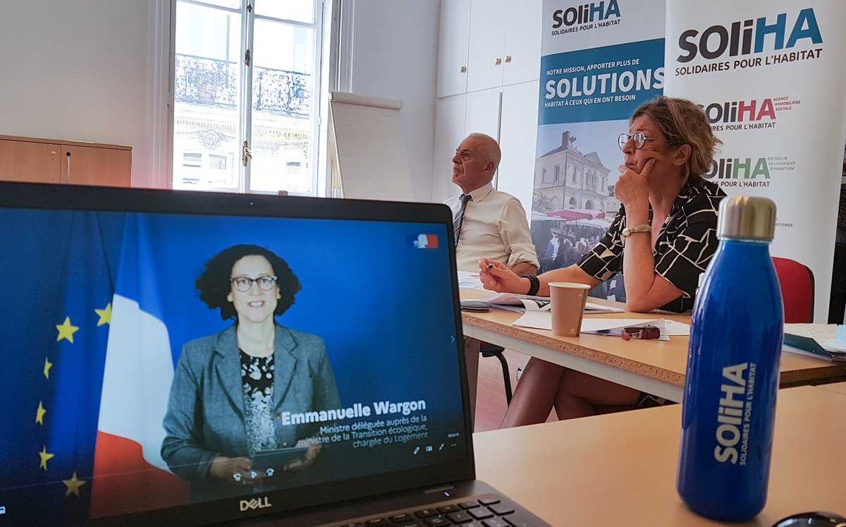 Mouvement SOLIHA (@mouvementsoliha) on Twitter photo La Fédération #SOLIHA a tenu son Assemblée générale ce matin
🗣️ "SOLIHA est un des acteurs majeurs de l'accompagnement des ménages modestes (...) sur tous les sujets qui ont trait au logement" <a href="/EmmWargon/">Emmanuelle Wargon</a> La Fédération #SOLIHA a tenu son Assemblée générale ce matin
🗣️ "SOLIHA est un des acteurs majeurs de l'accompagnement des ménages modestes (...) sur tous les sujets qui ont trait au logement" <a href="/EmmWargon/">Emmanuelle Wargon</a>