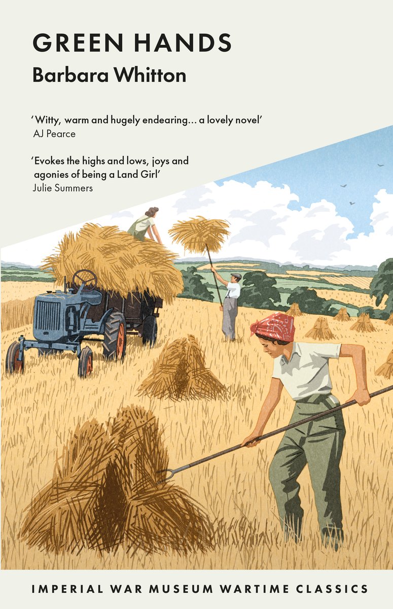Green Hands, a semi-autobiographical work, follows the friendship of three Land Girls and their daily struggles and romantic intrigues as they are introduced to the realities of 'lending a hand on the land' during the Second World War home front. shop.iwm.org.uk/p/27661/Green-…