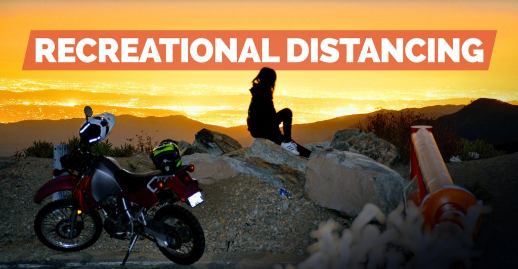 Motorcycles_org's tweet photo. Sometimes social distancing can be fun! 
#RecreationalDistancing #HaveFun #StayHealthy #RideOn https://t.co/2tqDkaRENk