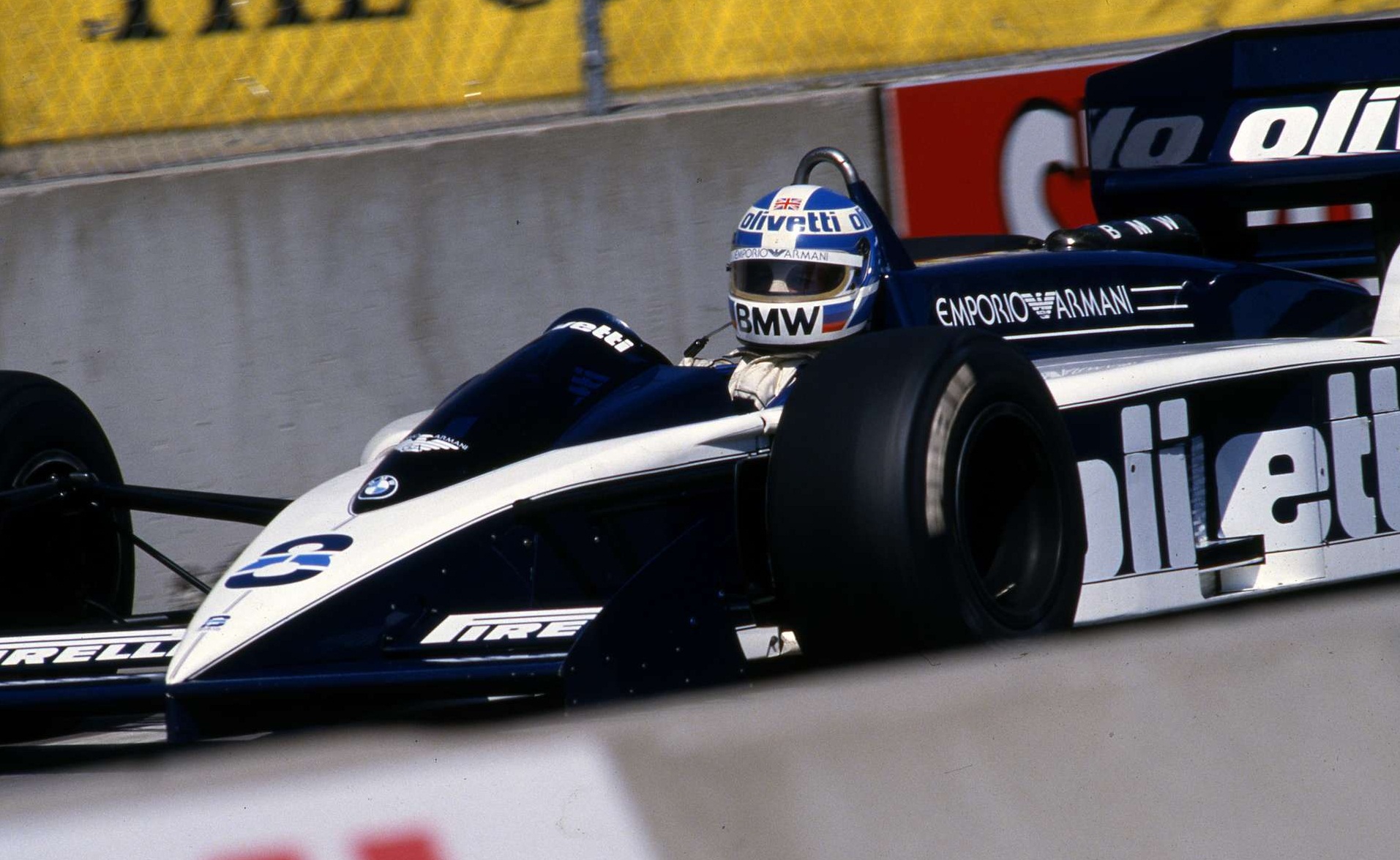Legendary F1 💎 🏁 on X: Derek Warwick, Brabham BT55 - BMW M12/13