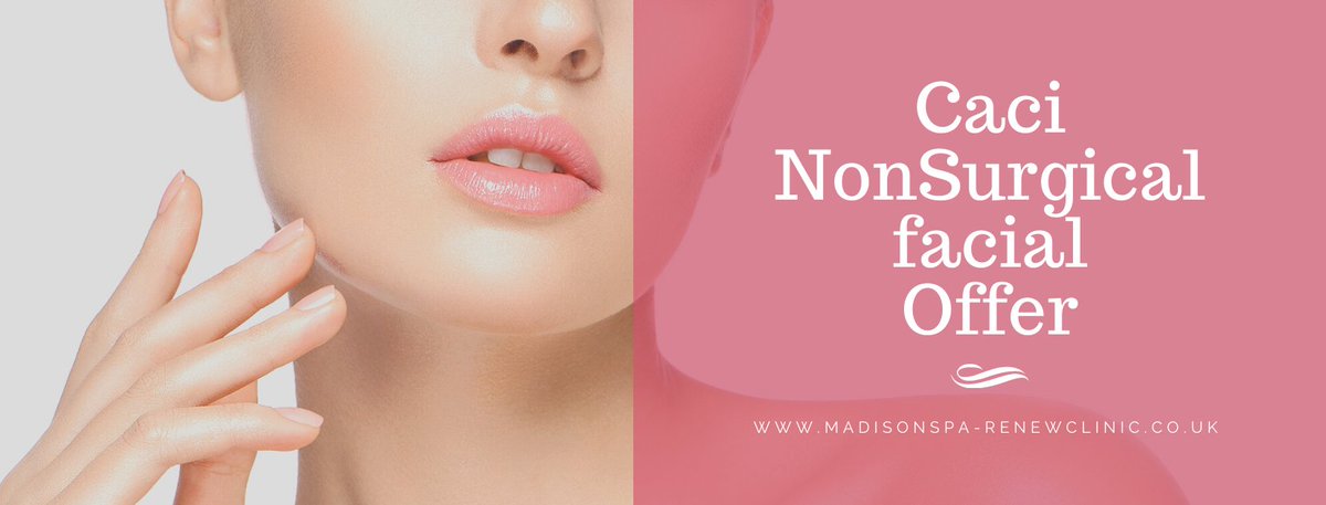 Caci Non Surgical Facial Offer
15% off a course of 6 facials (60 minutes each)
Try a course of these facials to lift and strengthen your facial muscles
Call 01270 625218 to book ☎️