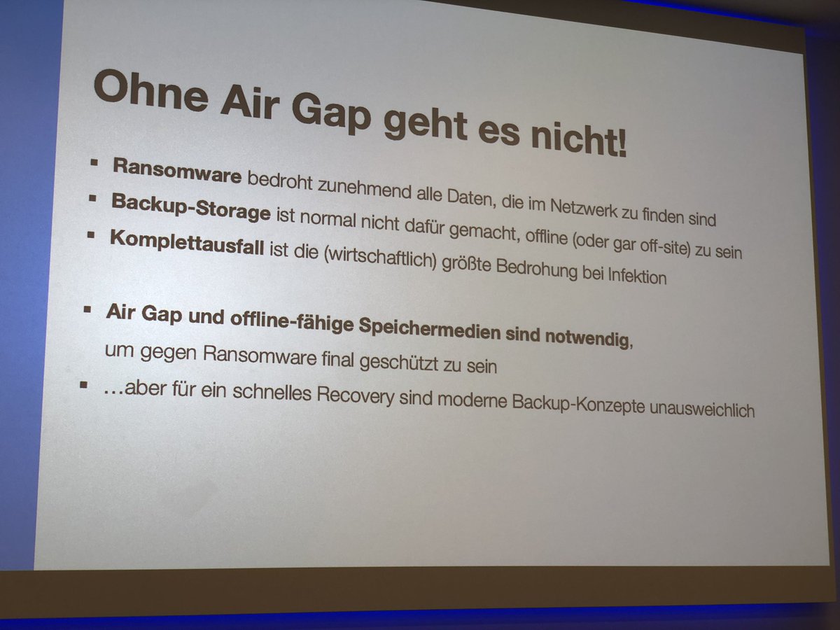 wauerochs's tweet photo. #datatechcon #concloud
#safeconferencing
at @vogelitakademie ✅
by @daschilling @svenjamohn and Team
https://t.co/JkW645Ivmg🇩🇪
@wauerochs from @DATEV
@DATEV_Sprecher @DATEV_Bildung
mask-to-mask 😷 conference
Thomas Göbel
FAST LTA
Modernes Backup - mit Air Gap, ohne Tapes https://t.co/PDOXbZxooX