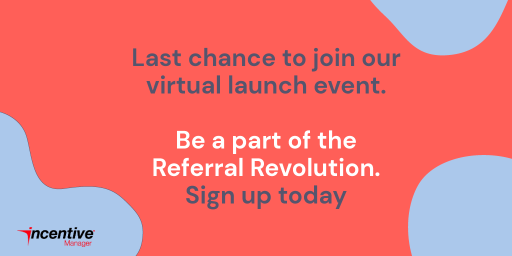 💥Last chance to join our final Incentive Manager virtual launch event💥

Register to our final event today from 2-3pm here 👉 lnkd.in/dJcCK-Y &amp; receive a discount when you sign up to a premium account!

#launch #ThursdayThoughts #referral