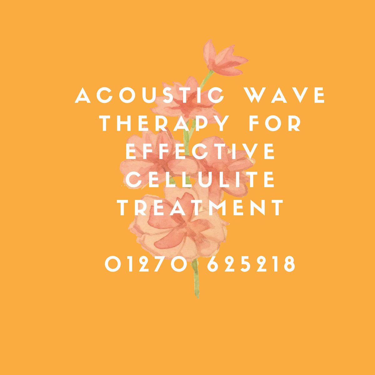 Struggling to get rid of cellulite? Not a problem!
We offer Acoustic Wave Therapy for effective cellulite treatment.
A painless treatment with each session lasting 30 minutes.
For more information please call us in 01270 610834 / 01270 625218
#cellulite