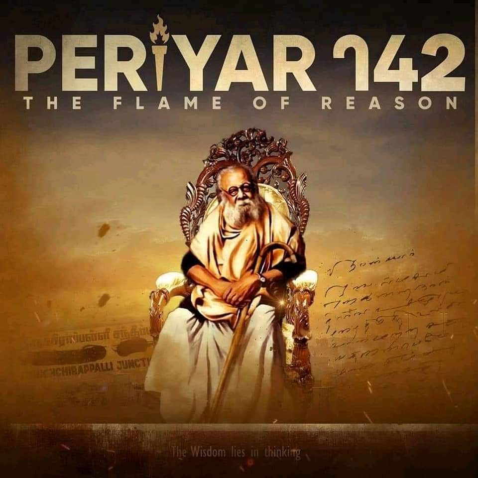 Foreigners are sending messages to the planets. We are sending rice and cereals to our dead fore-father through the Brahmins. Is it a wise deed? #HBDPeriyar142 #Periyar_Nightmare4Brahmanism
#SWAYAMSAINIKDAL_INDIA
@SainikDal
 @ZalkariS