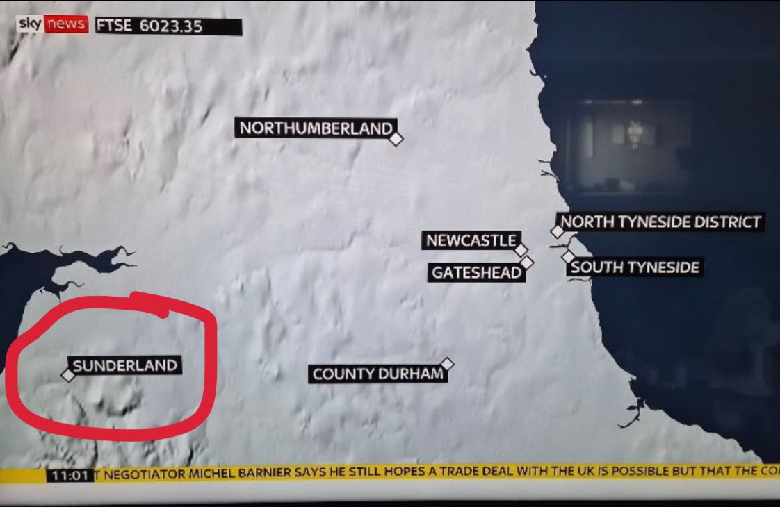 BREAKING: Sunderland has moved location to the North West of England, in an attempt to escape lockdown restrictions, according to Sky News #northeastlockdown