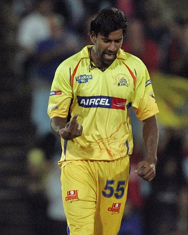 In the 2008 IPL, while playing for Chennai Super Kings, Laxmipathy Balaji became the first-ever bowler to grab a hat-trick in IPL. He pulled off the hat-trick in the final over of the innings by removing Irfan Pathan, Piyush Chawla and VRV Singh on consecutive deliveries!⁣