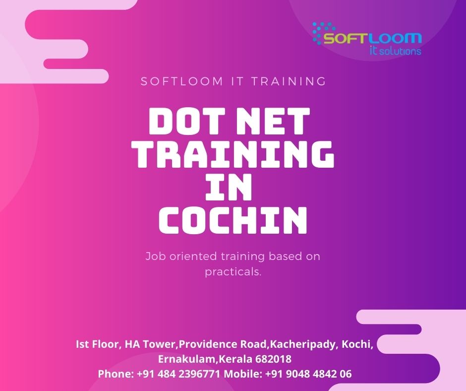 SoftLoom's tweet photo. We are providing job oriented training in ASP Dot Net! For more details about the course visit the link below.
https://t.co/xh8AItUdRE #softloom #IT #ASPDOTNET #aspdotnetcore #ITTraining #DotNetCourse #kochi #cochin https://t.co/sQlqgzKng7
