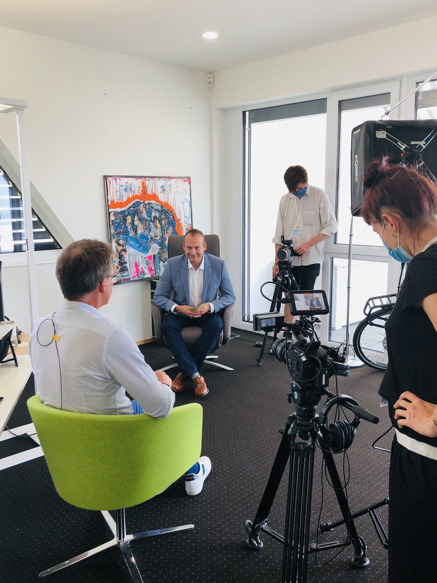 GaplastGmbH's tweet photo. We can announce it - we are part of the big campaign of the magazine "Die Welt"! The most innovative medium-sized companies in Germany are portrayed!

The production company TBD Media is a guest today, together with TV journalist Ralph Szepanski who will guide though the film. https://t.co/RjVBC1mYWY
