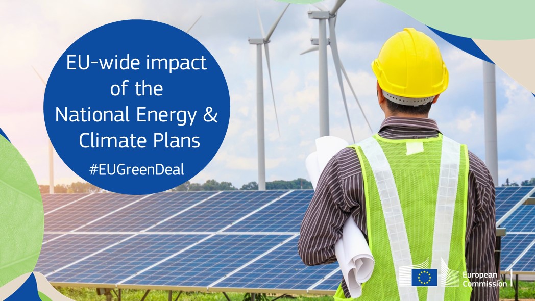 The Commission has adopted an assessment of the EU-wide impact of Member State National Energy and Climate Plans #NECPs for 2021-2030 ➡️ europa.eu/!xc64CH #EUGreenDeal