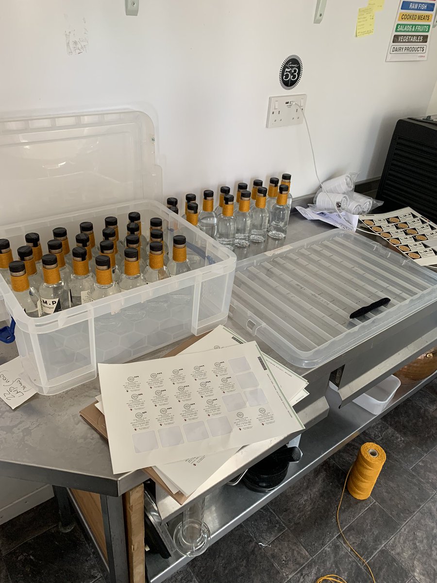 As much as I pretend being a distillery is a sexy job, it’s so much standing at a repurposed kitchen counter stringing bottles and dancing around to MCR pretending I’m still 16