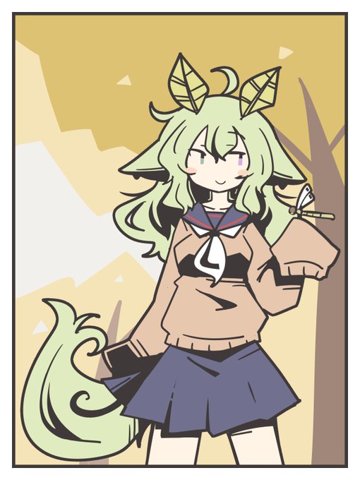 紺セーラーかもしれない水青姫 