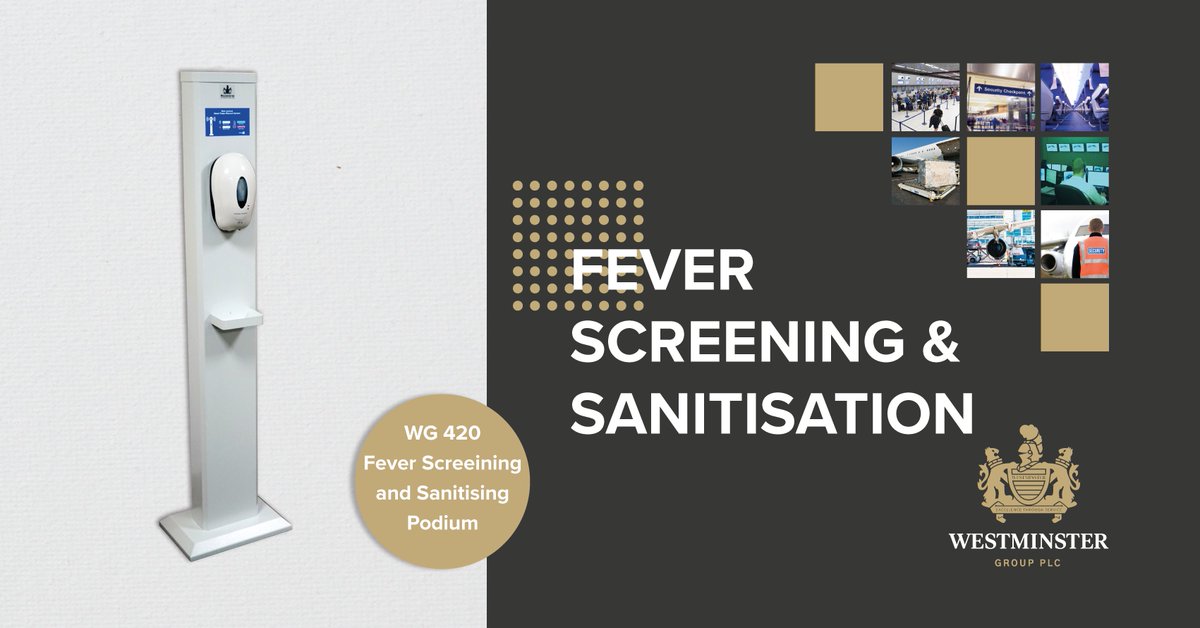 wg_plc's tweet image. The WG 420 combines fever screening with sanitisation, the discrete podium style unit is versatile and unobtrusive. Suitable for all environments including education, security and government organisations. #feverscreening #sanitisation #newnormal #covid19
