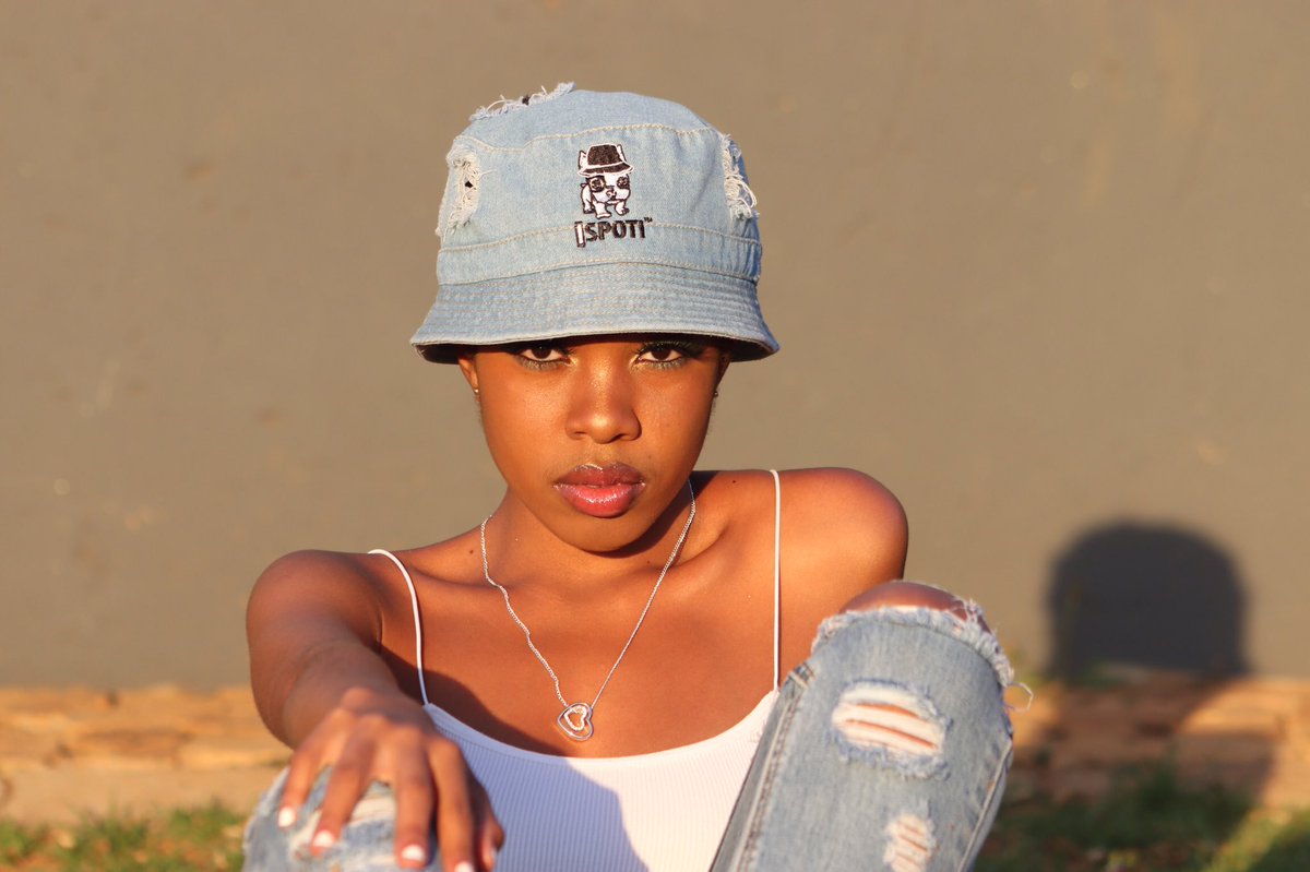 ispotitm's tweet photo. Be part of the movement with the iSpoti denim buckethat. For only R149. 

Delivered anywhere in SA 🇿🇦 for an extra R59.99. If you’re in Orange Farm it’ll cost you R10.00 for delivery. 

👱🏾‍♀️ @nomasontoskyler 
📸 @JustBongz 

#iSpoti #ProudlySouthAfrican https://t.co/63YG8cttvz