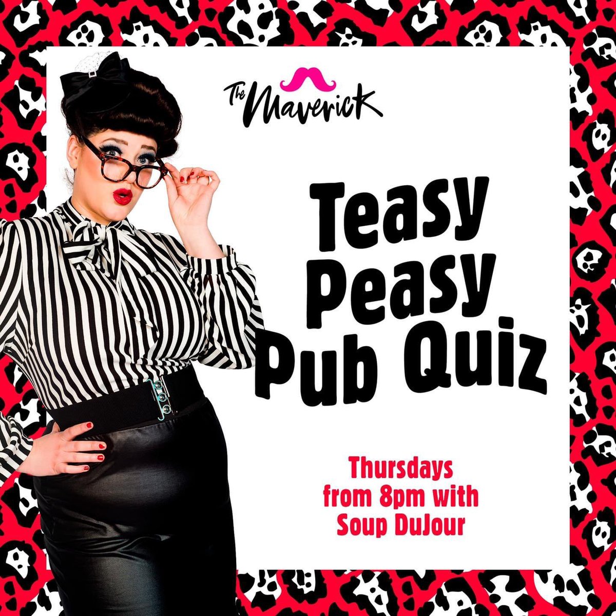 ⭐️ Quizzers at the ready! Join the Question Queen Soup DuJour for your Thursday fix of socially distanced quizzing, cocktails and Gorge Boards from 8pm tonight at <a href="/maverick_NI/">The Maverick</a> ! 

✅ Walk ins are welcome - DM to book for teams of 2+