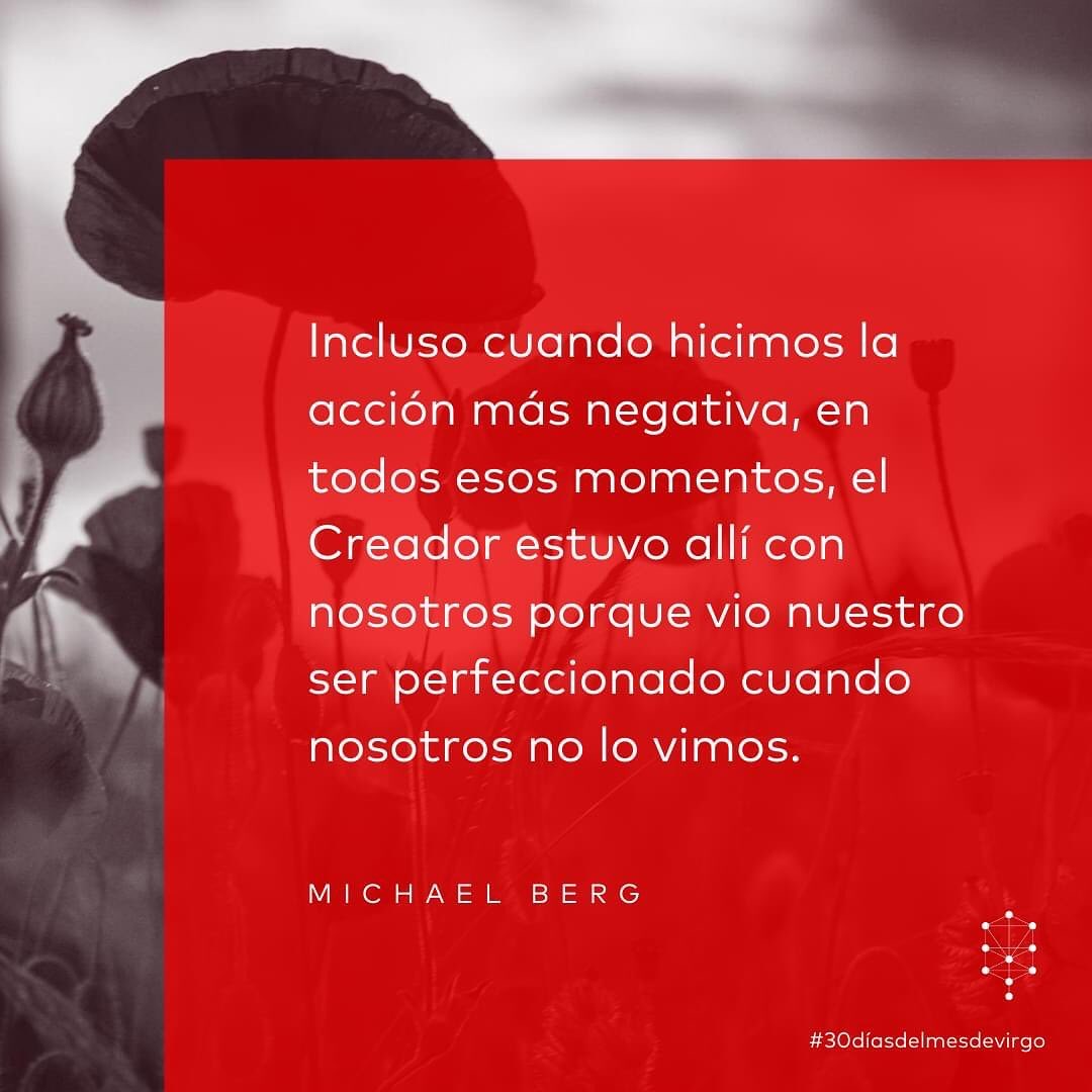 AprendoKabbalah's tweet photo. Incluso cuando hicimos la acción más negativa, en todos esos momentos, el Creador estuvo allí con nosotros porque vio nuestro ser perfeccionado cuando nosotros no lo vimos.
#MichaelBerg
#AprendoKabbalah
@AprendoKabbalah https://t.co/jD4gghqg1e