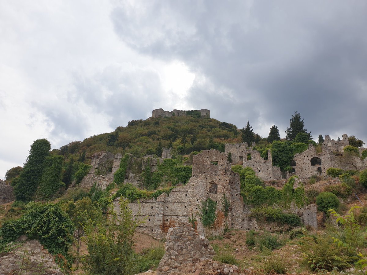 At Palaiologoi palace, Mystras