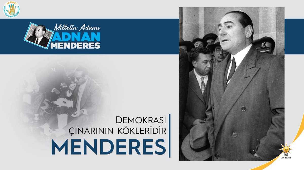 Ülkemizin istikbali için mücadele eden tüm kahramanlarımızın millet sevdası gönüllerde daima yaşayacaktır.
#AdnanMenderes
 #17eylül