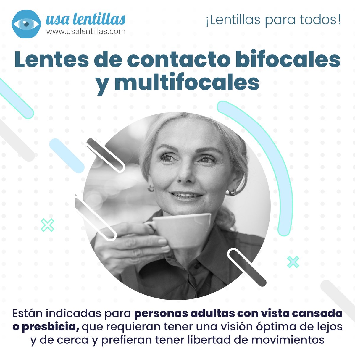 usalentillas's tweet photo. 👉👀 ¡Existen lentillas para todos los perfiles de personas!

👌 ¿Para quiénes están pensadas las lentes de contacto bifocales y multifocales?

👉 ¡Descúbrelo en la imagen! 👩‍🦳🧔

#UsaLentillas #Lentillasparatodos https://t.co/L8LsPcMjCs