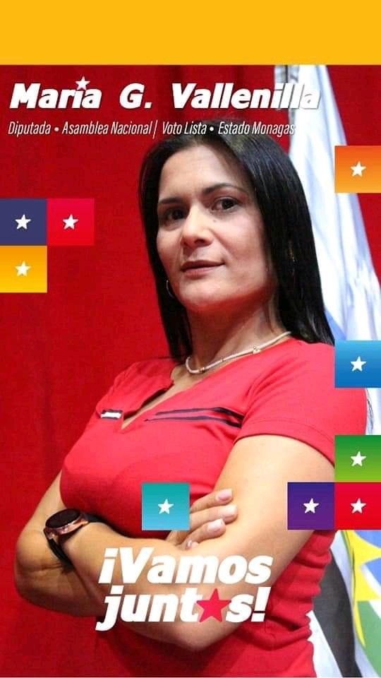 daycanyelys's tweet photo. #06DVictoriaPopular!! vamos Todos Juntos a Recuperar la AN de la mano de Nuestra Candidata de la patria @MariaVallenil15  por el Voto Lista, por el Estado Monagas...
@dcabellor 
@Marlenycdc 
@_LaAvanzadora 
@apcpsuvmonagas 
@BRIGADISTASCEN1 
@MariaVallenil15 https://t.co/IcOjWHcquB