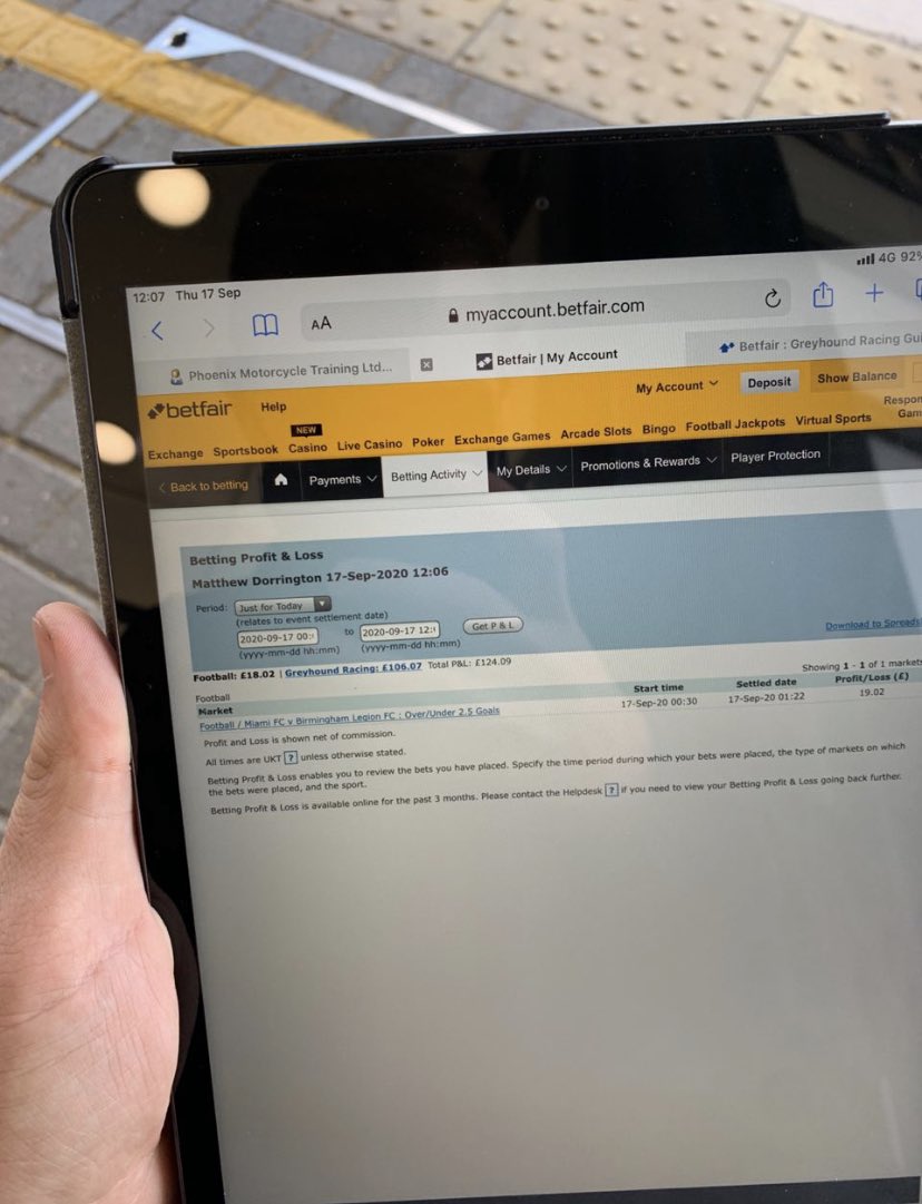 SignalsSports's tweet image. £124 profit while on the train! Can’t complain