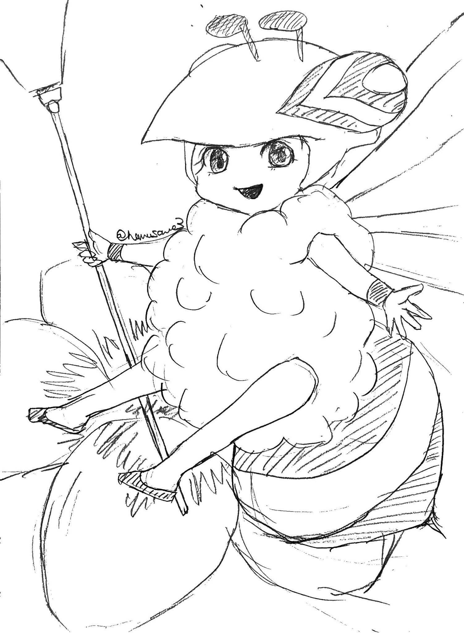 ハルサメ ハニービーちゃんを描きました ぷよｓｕｎらしい 常夏の可愛らしさでしたよね ハニービー 毎日コンパイルキャラ T Co 7xk39szinq Twitter