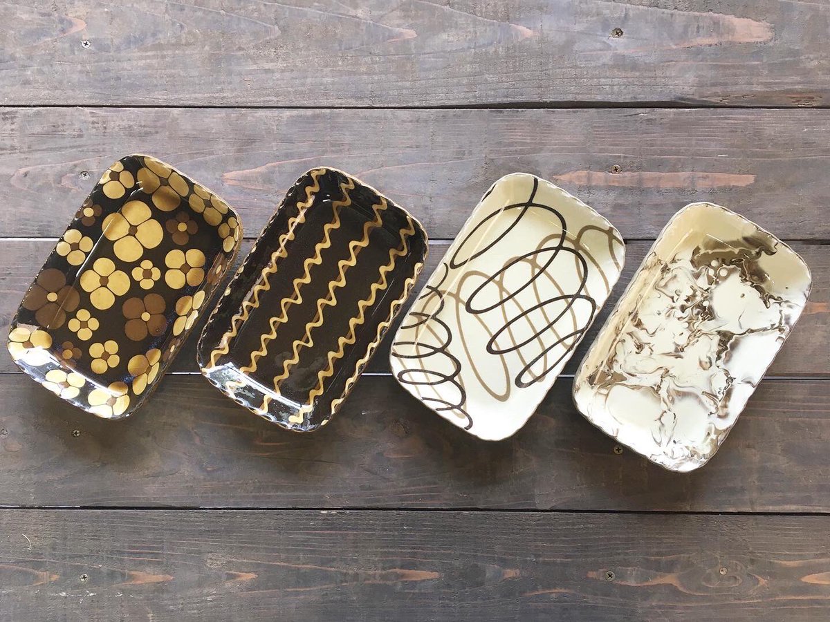 久保田 健司 V Twitter 9 19 土 25 金 個展 吉祥寺mist 長皿いろいろ 器 Slipware スリップウェア Ceramics Pottery 久保田健司