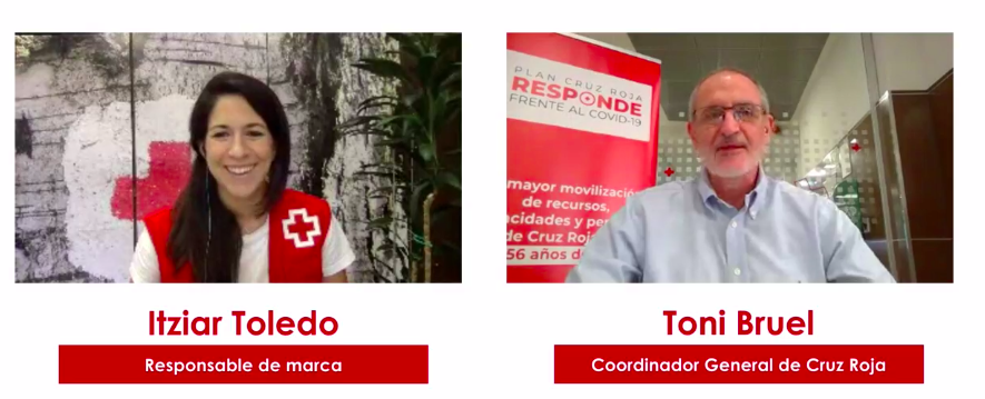 CruzRojaEsp's tweet photo. El evento online de la presentación ha estado conducido por nuestra compañera @itoledoc, responsable de Marca. Y los datos han sido expuestos por @tonibruel, nuestro Coordinador General. #InformesCR #Extutelados #Jóvenes https://t.co/PUHcQZJD5C