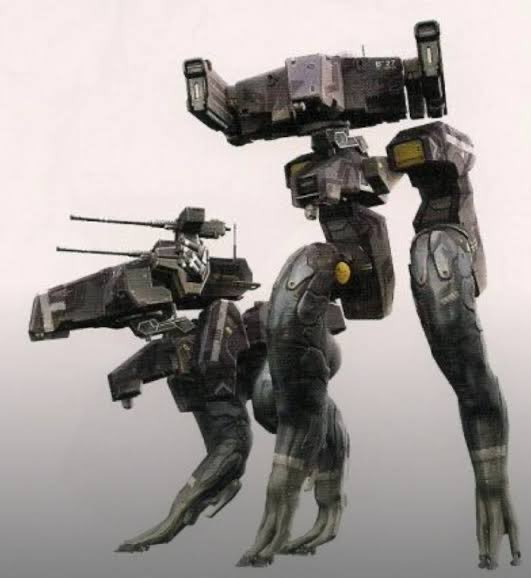 ａｋｕｚｙａ 1ふぁぼごとにえげつないくらいストレートに好きなロボット晒す 月光 メタルギアシリーズに登場する無人兵器 足は生体素材の人工筋肉で出来ており柔軟な動きが可能である ちなみに初出の4では無類の強さを誇っていたがライジングでは