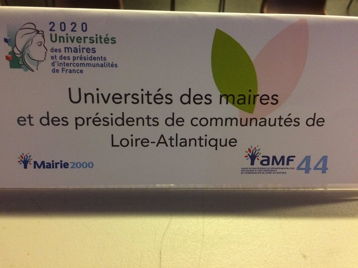 Universités des maires de Loire Atlantique: intervention sur les marchés publics et les pouvoirs de police du maire #mairie2000 #universitésdesmaires