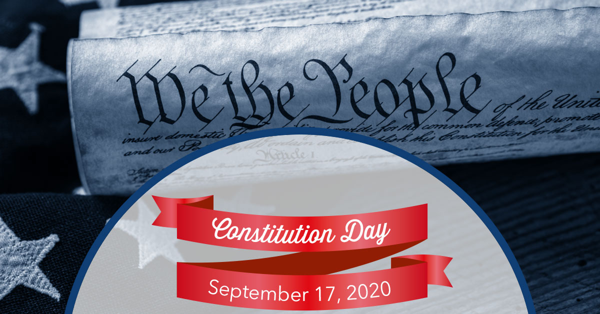 GOP's tweet image. #OTD in 1787, our Founding Fathers signed the U.S. Constitution, marking “the greatest single effort of nat'l deliberation that the world has ever seen” in the words of John Adams.

Today, we celebrate the freedoms &amp;amp; liberties protected by this enduring document. #ConstitutionDay