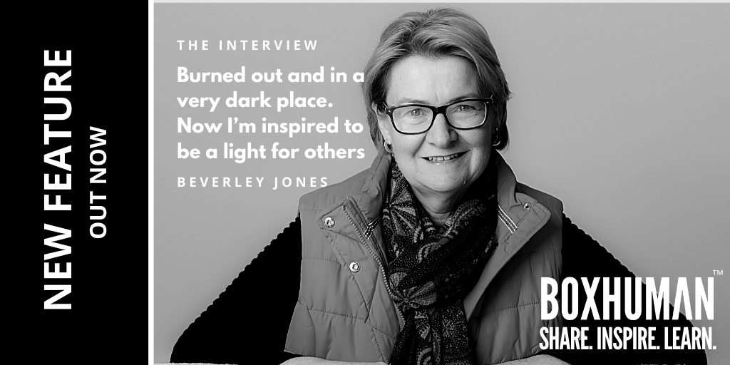 “Burned out and in a very dark place. Now I’m inspired to be a light for others.”  <a href="/BoxHuman_/">BoxHuman™</a> meets inspiring Beverley Jones from <a href="/Awakencoach/">AwakenOctobos</a> 
 
Read Inspiring Interview: boxhuman.com/beverley-jones

#ThursdayMotivation #Journorequest  #Shareyourstory