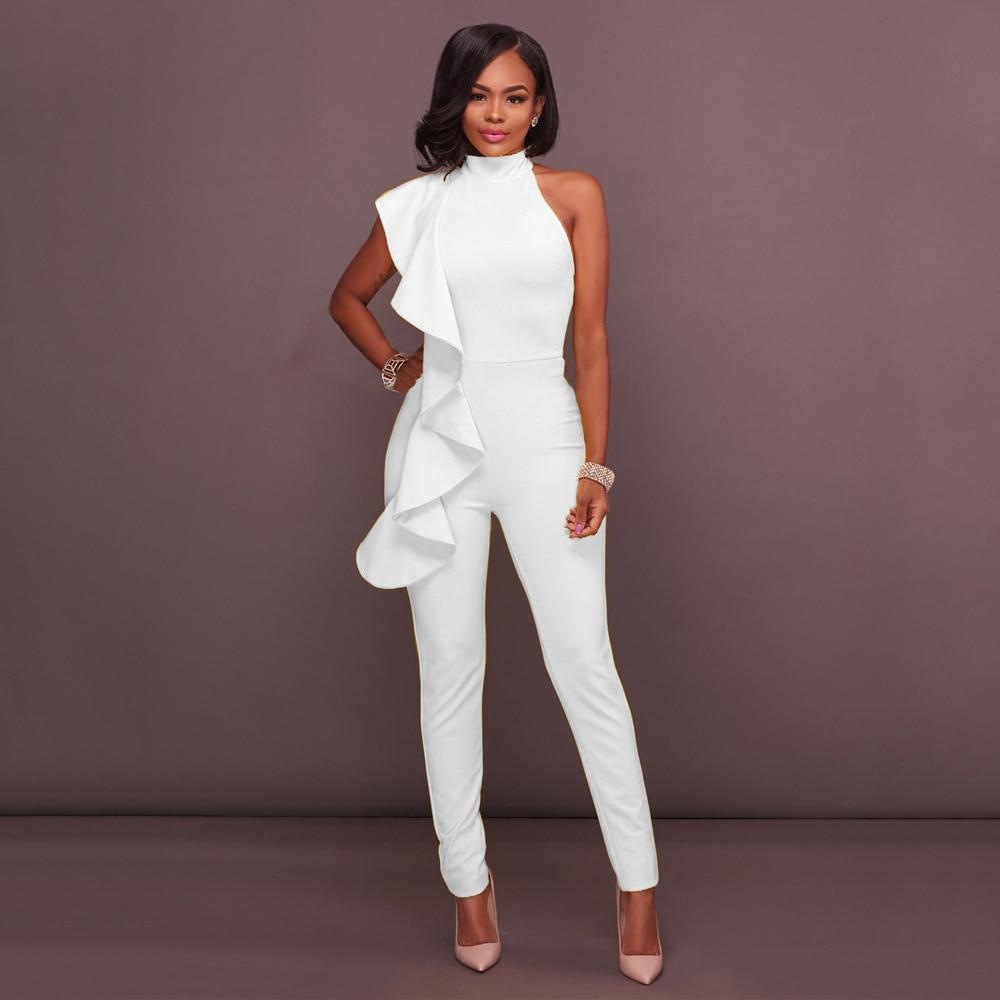 BehaviorBy's tweet image. Ruffles Turtleneck Office Ladies Formal Long Jumpsuits Women Elegant Sleeveless Off Shoulder Overalls Slim Pencil Femme Jumpsuit is now available in our shop for only $21.48. Buy it now  weird-behavior-inc.myshopify.com/products/ruffl…