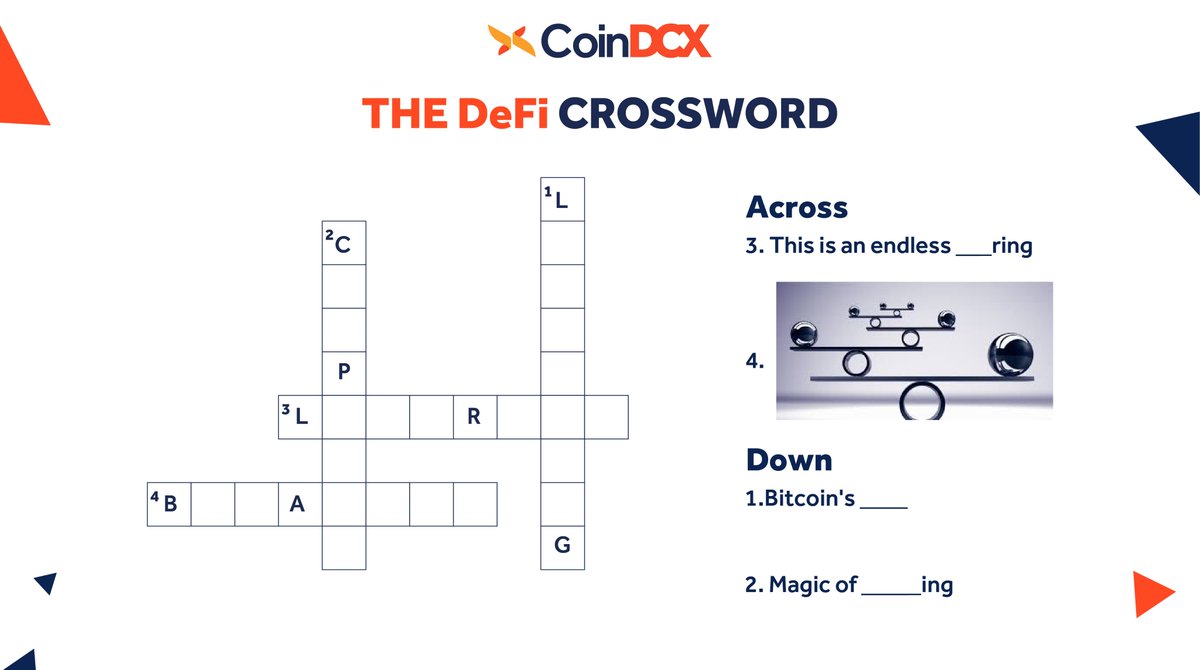 CoinDCX's tweet photo. Get a Chance to Win 10 USDT. 

🏅3 Lucky Winners will get 10 USDT each in their CoinDCX Wallet

Rules:

✅Retweet 
✅Comment your Answers (*Hint-https://t.co/QWJ6xPsiCj ) 
✅Tag your friends

HURRY!! Bounty valid till Friday EOD. 

#Crypto #Cryptogiveaway #DeFi #GIVEAWAY https://t.co/Okhg9WWsmx