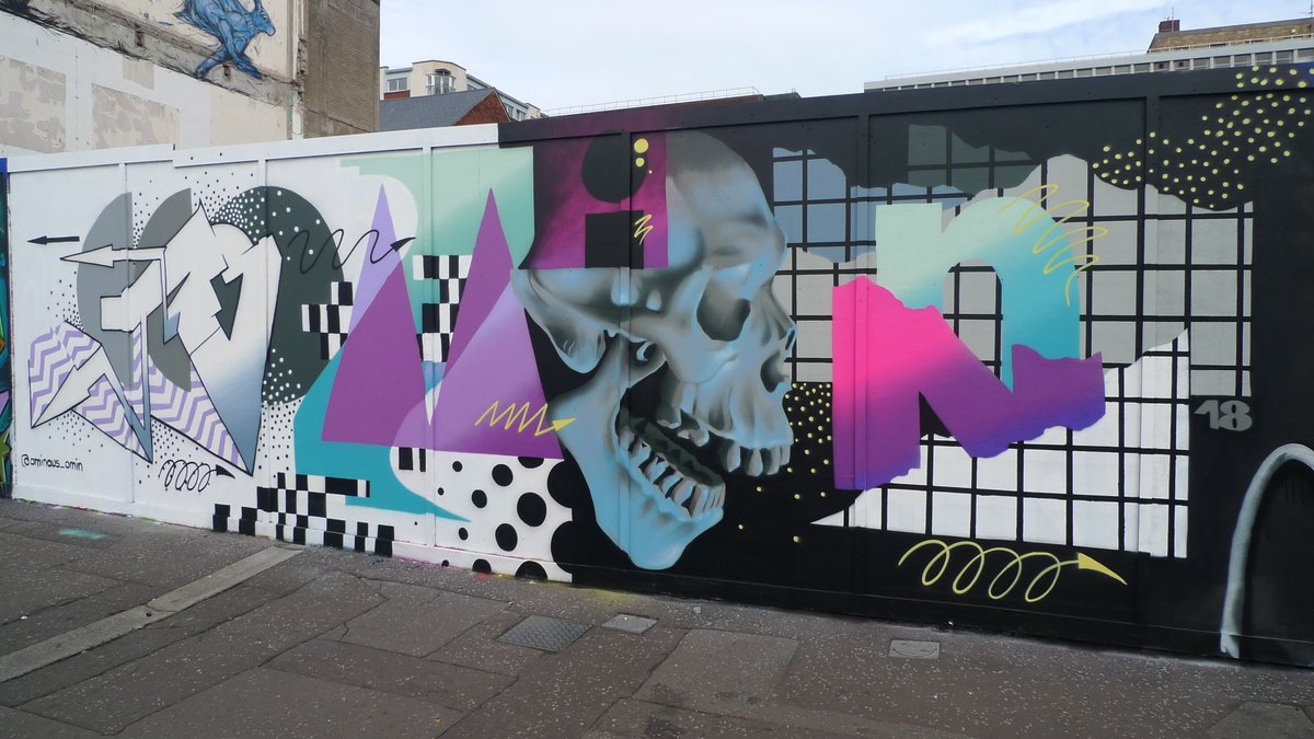 SeedheadArts's tweet photo. #HTN20 Artist Announcement - Omin
Omin is a graduate of Visual Communications from DIT. Graphic Artist, Painter & Muralist of 20 years rooted in Graffiti. Currently lives & works in Dundalk. Member of FOES crew & honorary member of TDS & EOS crews from NYC. Great to have him back https://t.co/G3yqGoJfrA