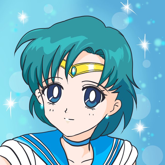 セーラームーンマーキュリーのtwitterイラスト検索結果 古い順