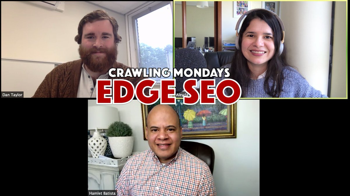A new very special edition of #CrawlingMondays is here: Edge SEO - Implementing Technical SEO Changes via CDN - How does it work and when to use it, w/ <a href="/hamletbatista/">Hamlet Batista</a> &amp; <a href="/TaylorDanRW/">Dan Taylor</a> - Watch Now: youtube.com/watch?v=iD6gWo…