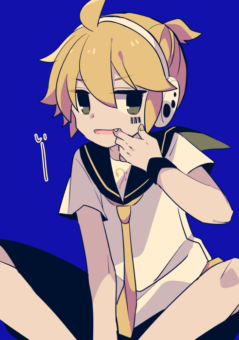 鏡音レン 「ストレンくん 」|由杞のイラスト