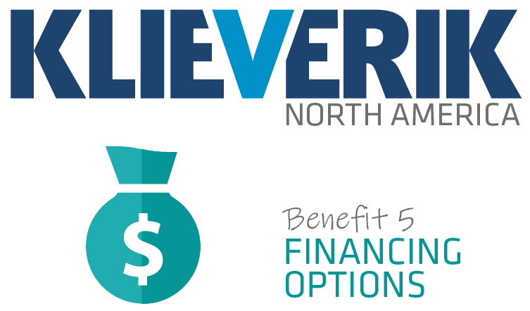 Benefit #5. The last one we'd like to emphasis for you. 
Do you need a new calender and don't have the funds? Just give us a call.

Read more about Klieverik North America and the other benefits for you in our press release. klieverik.com/klieverik-open…