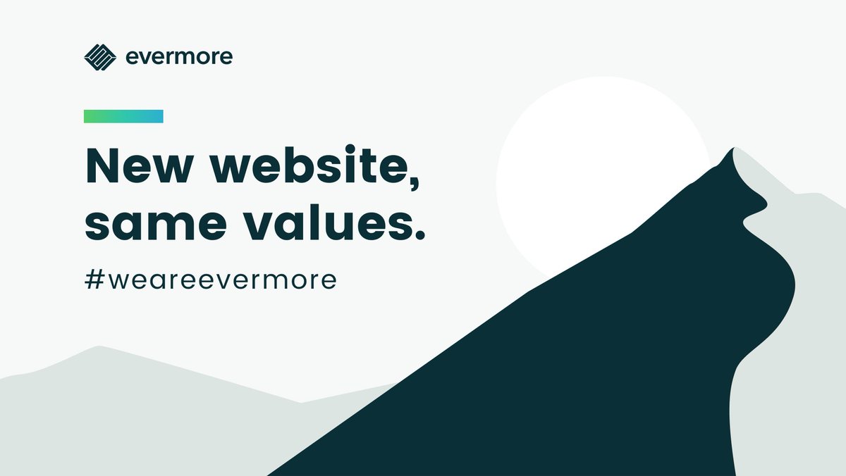 Simplicity and transparency are our driving force as a team. This summer we released a new website, which we hope would bring more clarity as to who we are, what we do best and how we collaborate with our clients. Happy browsing: weareevermore.com #newwebsite #webpartner