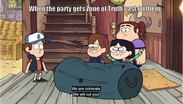 Roll4Net's tweet photo. The truth got us again! https://t.co/hxc1oaTEOt #ttrpg #dnd #dungeonsanddragons https://t.co/qf27S6vakC