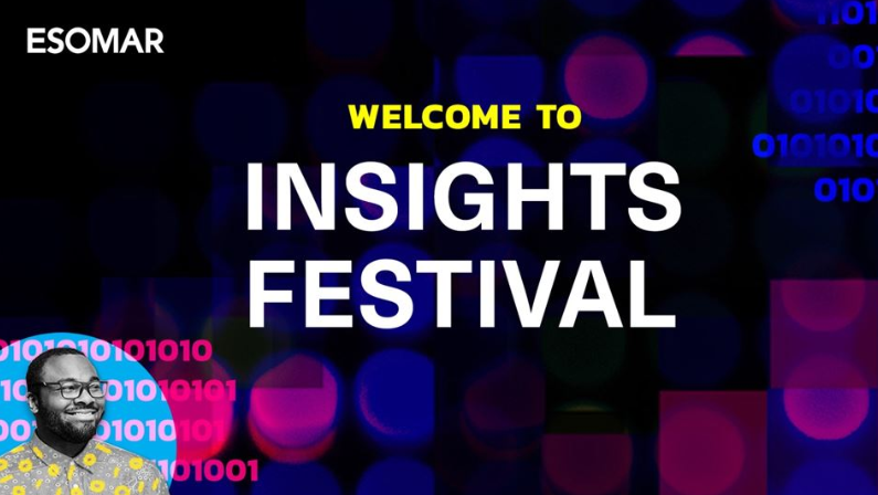 Today is the last day of #esomar #insightsfestival. Do not miss it! Main stage transmission is just starting! You can check the programme here 👉bit.ly/2Rx5qDP