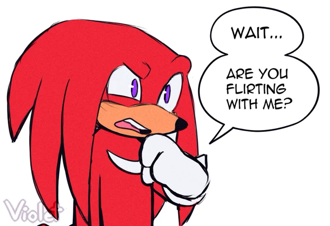 It's about damn time, Knuckles ?‍♀️ 
