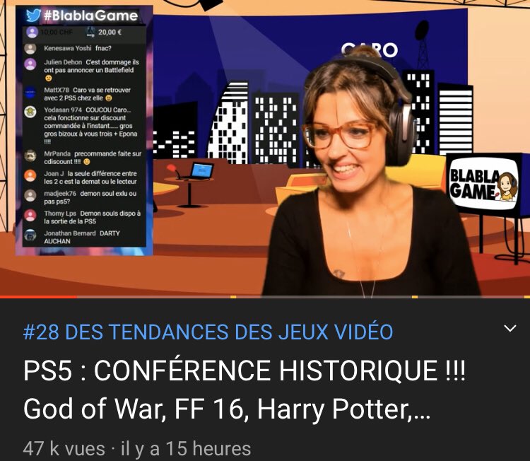 CaroleQuintaine's tweet image. Et mon debrief est pas loin derrière en tendance JV aussi 🥰😱