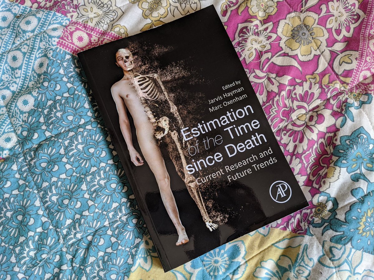 DrHeatherAngell's tweet image. Finally arrived 🤩

#ForensicTaphonomy #TimeSinceDeath #TSD